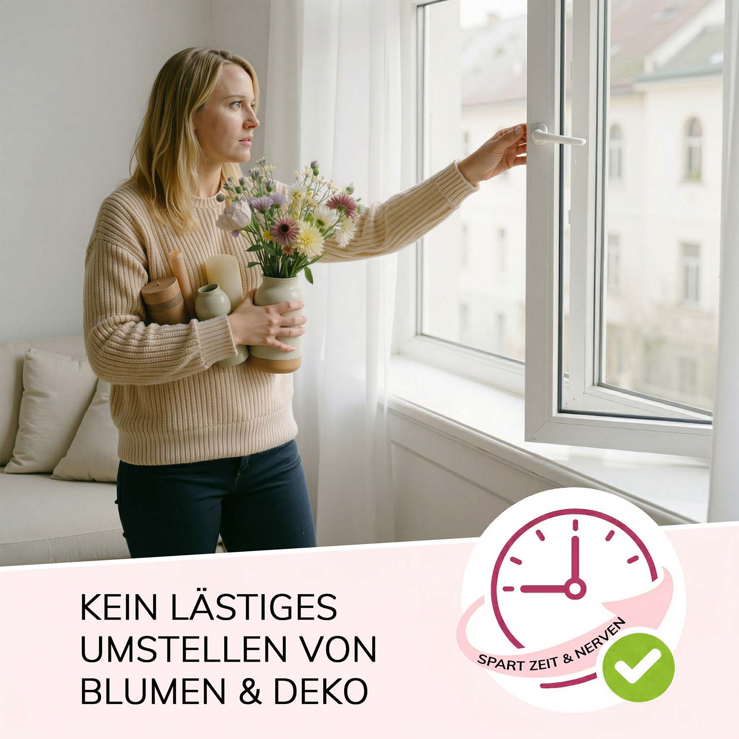 frischluft Fensterbrett