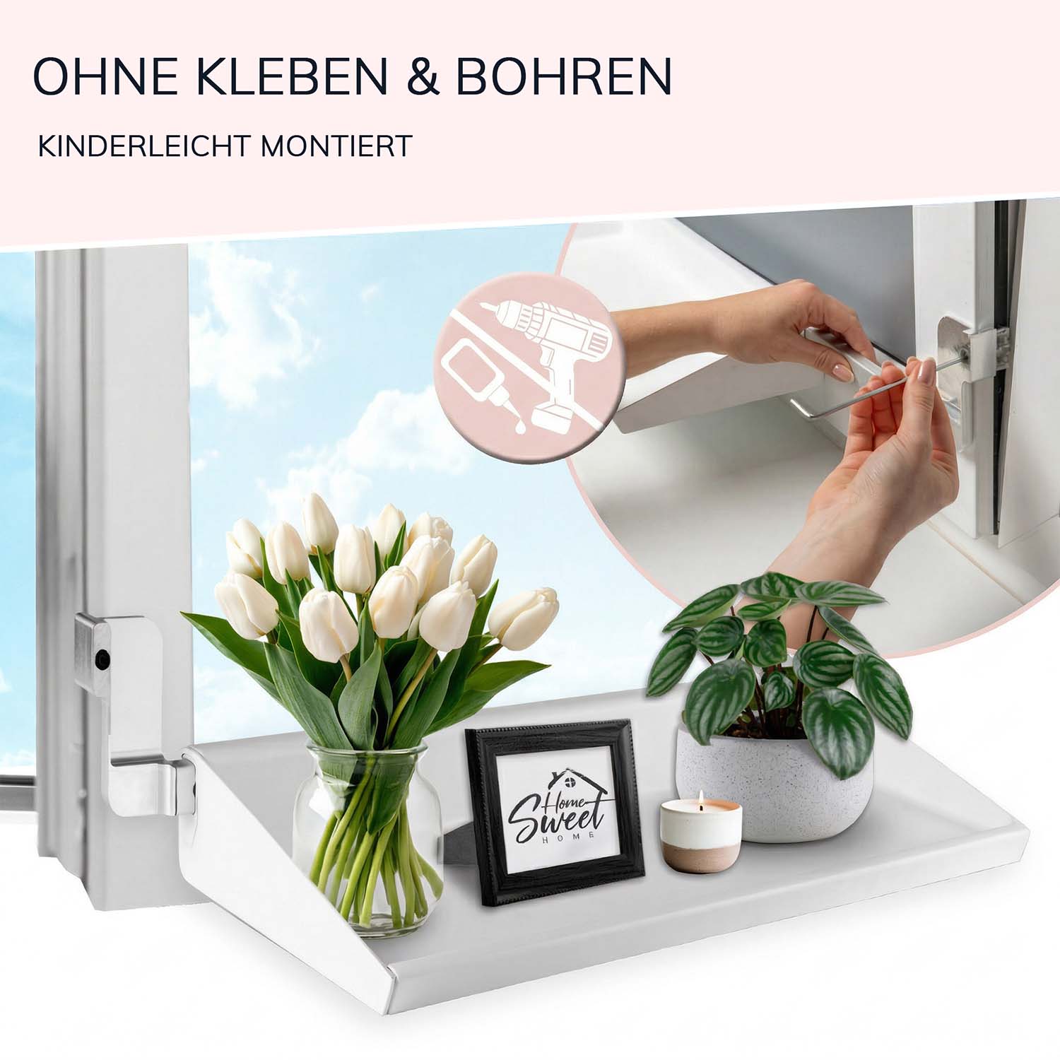 frischluft Fensterbrett