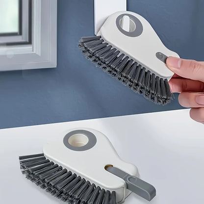 Vielseitiger Fensterschienenreiniger mit harten Borsten
