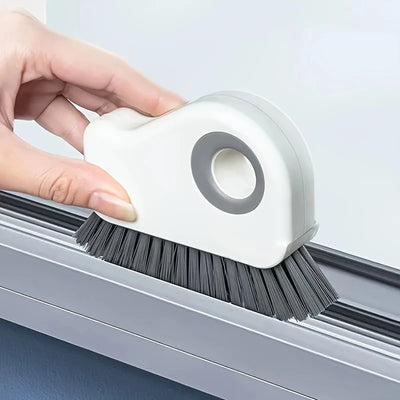 Vielseitiger Fensterschienenreiniger mit harten Borsten