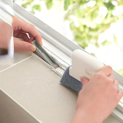 Fensterschienen Reinigunstücher mit Halterung
