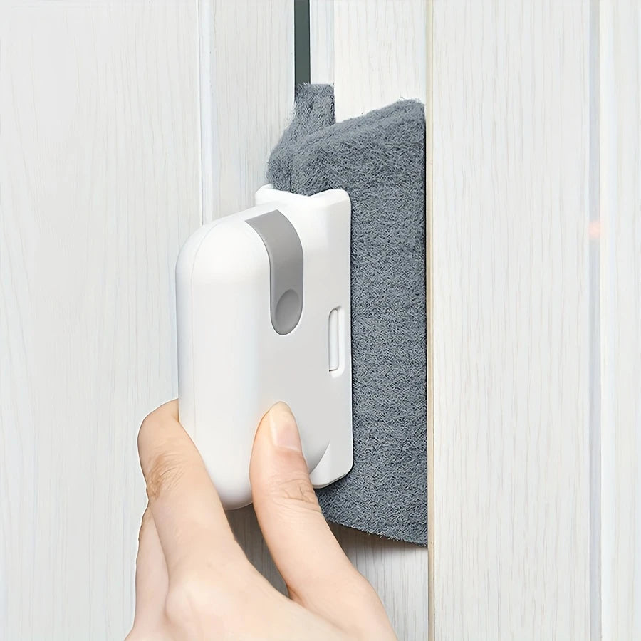 Fensterschienen Reinigunstücher mit Halterung