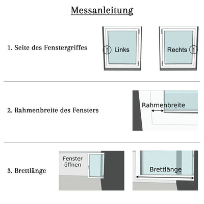 frischluft Fensterbrett