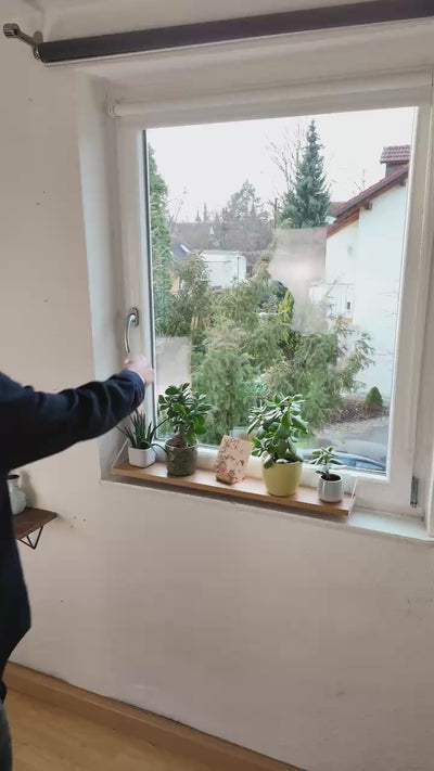 frischluft Fensterbrett